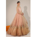 Peach Anarkali